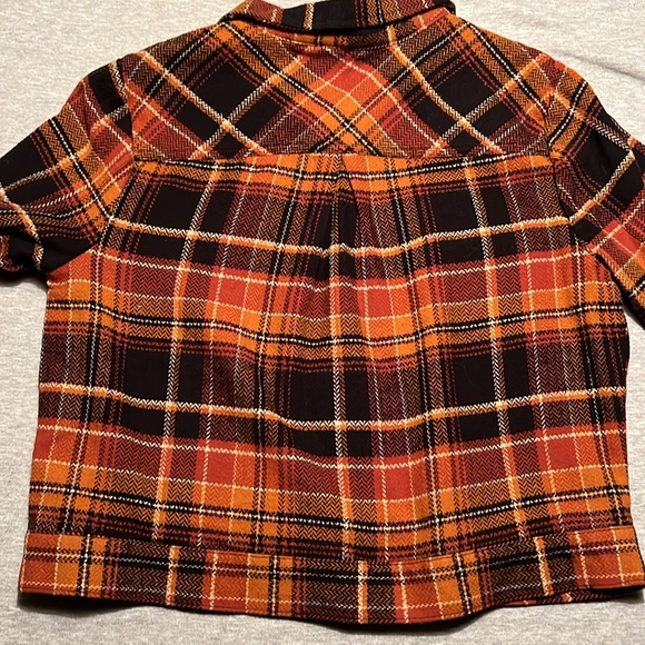 Eat. 1946 Cropped Plaid Jacket-100% Cotton - Picture 6 of 7